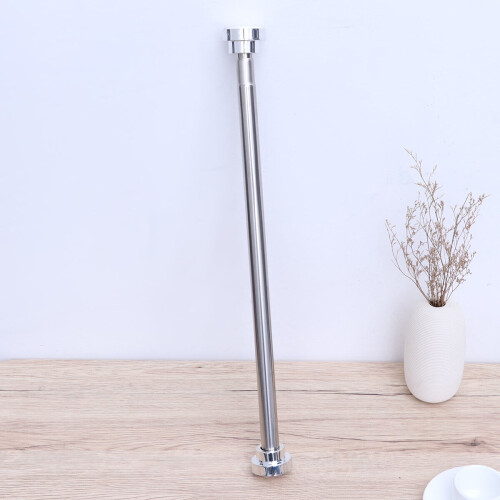 Tringle à rideaux extensible en acier inoxydable 55–95 cm 2