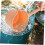 3pcs Water Ladle with Long Handle for Kitchen and Bathroom Multipurpose Plastic Scoop Yellow 2