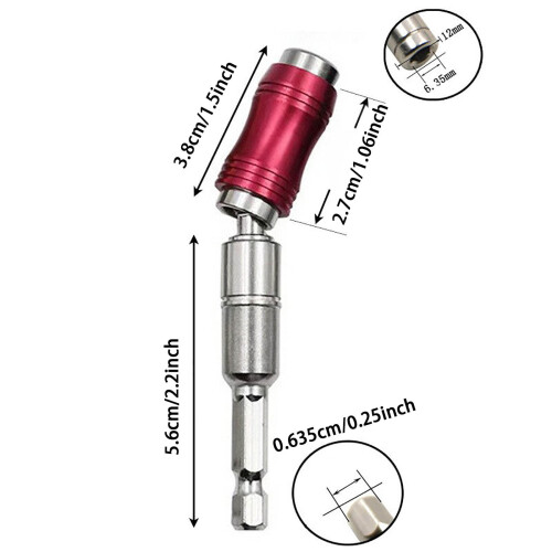 Screwdriver Bit Tool Magnetizer Demagnetizer for Secure Fastening and Improved Drilling Efficiency in Woodworking Electrical 2
