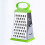 Ralador de aço inoxidável para uso na cozinha, cor verde, fácil de limpar e com design moderno. 7,8 polegadas (19,8 cm) 3