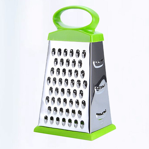 Ralador de aço inoxidável para uso na cozinha, cor verde, fácil de limpar e com design moderno. 7,8 polegadas (19,8 cm) 2