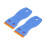 2Pcs Plastic Blade Scraper Decal Cleaning Scraper For Auto Window Sticker Decals 4