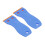 2Pcs Plastic Blade Scraper Decal Cleaning Scraper For Auto Window Sticker Decals 3