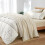 Boho Comforter Set Beige King Size 3 Pieces 5