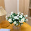 Kunstig blomsterbuket dekorationssæt flere dele 4