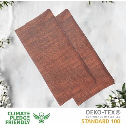 Lot de 12 serviettes de table en coton 50 x 50 cm 2