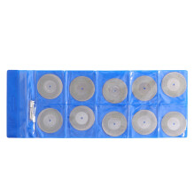 Disques de coupe diamantés – Lot de 10 – Ø50 mm – pour meulage polyvalent du métal, de la pierre et du bois