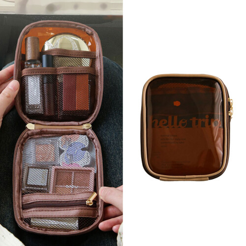 Portable Toiletry Storage Bag with Clear View and Sturdy-4 2