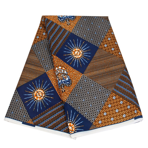 3Yard Double Side Waxed Printing Cloth African- FP6494
