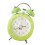 Heavy Sleeper Alarm Clock With Loud Bells Night Light-Green 1
