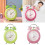 Heavy Sleeper Alarm Clock With Loud Bells Night Light-Green 2