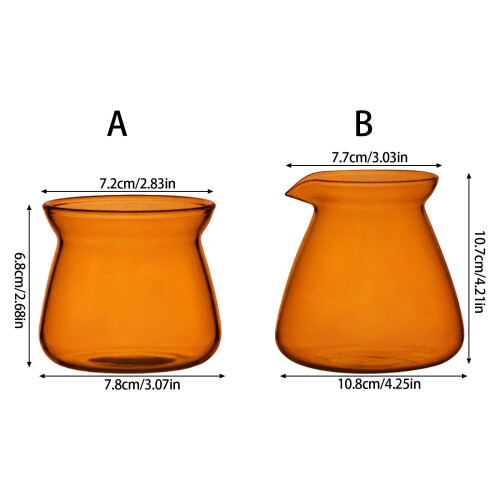 Verre de dégustation de café-Tasse à café transparente 2