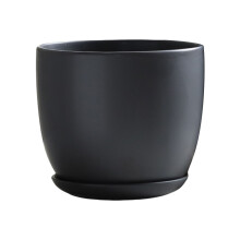 Classical Black Flower Pot For Indoor And-1 black package C120