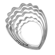 Large Stainless Steel Peony Petals Veiner-Peony flower cut mol