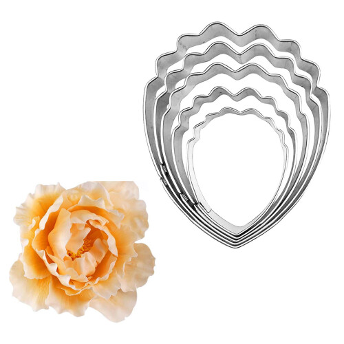 Outil professionnel de décoration de-Fleur de pivoine coupée mol 1