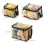 Pack of 3 Multipurpose Storage Solution For Toy Books Cosmetics 2