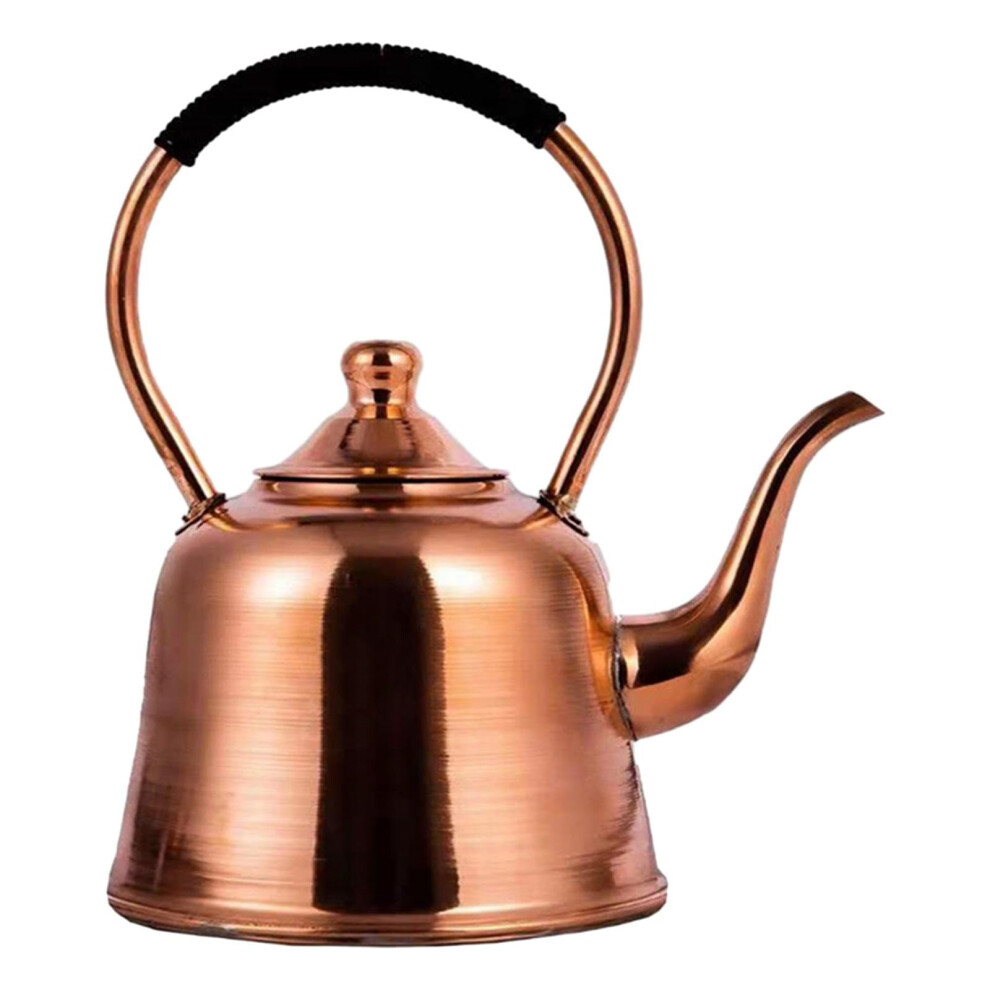 Handmade Copper Water Kettle 2L Capacity For Efficient Boiling 7695000819528