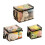 Solution de rangement polyvalente, paquet de 3, pour livres de 1