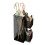 Iron Umbrellas Rack Vertical Space Saving-2 side frames Black 1
