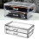 Clear Makeup Storage Box with Two Removable Drawers for Desk 2