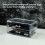 Clear Makeup Storage Box with Two Removable Drawers for Desk 7