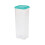 Luchtdichte broodbewaarcontainer – transparant plastic, groot 2