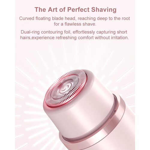 Dermave Trimmer2.0, 2 σε 1IPX7 Αδιάβροχο τρίμερ μπικίνι και προσώπου για βρεγμένα/ξηρά μαλλιά 1
