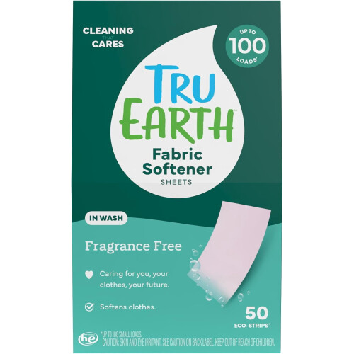 Fabric Softener Sheets Eco-Strip Liquidless Travel 50
