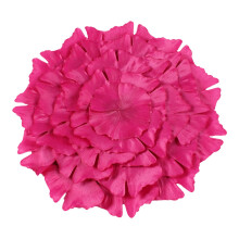 Round Rose Flower Shaped Vinyl Placemats – Elegant Tablemats for Wedding, Holiday & Dining – Compatible with Standard Tables
