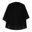 Chiffonbluse für Damen mit Cape-Ärmeln, einfarbig 4