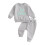 (2-3 Years, Gray) Herbst-Outfit für kleine elastischem Bund. 1