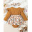 (3-6 Months, Yellow) Conjunto de macacão de cabelo. 6