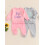 (2-3 Years, Gray) Herbst-Outfit für kleine elastischem Bund. 3