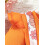 (0-3 Months, Orange) Conjunto de macacão de cabelo. 10