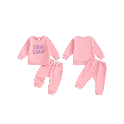 (2-3 Years, Pink) Φθινοπωρινά ρούχα για και αδερφούς 1