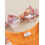(9-12 Months, Orange) Conjunto de macacão de cabelo. 2