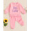 (2-3 Years, Pink) Herbst-Outfit für kleine elastischem Bund. 5