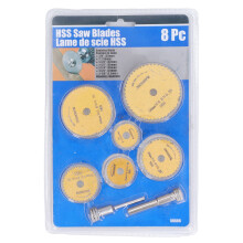 Plastics Cutting HSS Rotary Circular Saw Blades Laminates Cutting Blades Adjustable Size Blades with Fast Cutting Performance for Wood and Soft Metal
