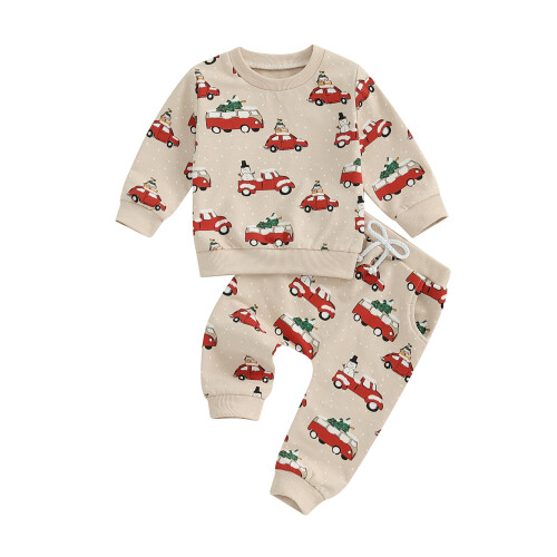 (18-24 Months, Red) Χριστουγεννιάτικο σετ για και παντελόνια
