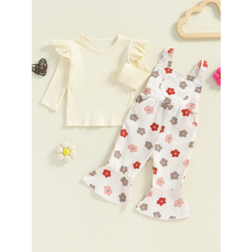 (12-18 Months, Ivory) Tacar 2 phíosa Bríste Lasrach 2