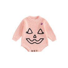 (0-3 Months, Pink) Combinaison pull d'Halloween pour l'automne.