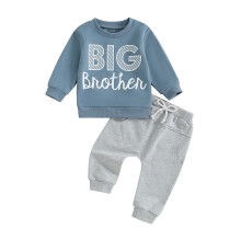 (12-18 Months, Blue) 2-teiliges Herbst-Outfit für mit Kordelzug.