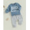 (18-24 Months, Blue) Φθινοπωρινό σετ ρούχων με κορδόνι 5