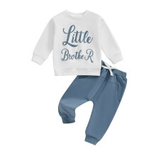 (12-18 Months, White) Completo autunnale da tinta unita.