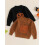 (6-12 Months, Black) Πλεκτό πουλόβερ αγοριών σχέδιο κολοκύθας 3
