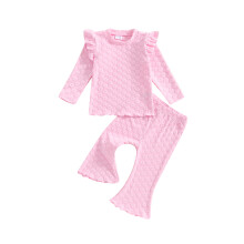 (3-4 Years, Pink) Dievčenská súprava nohavíc jesenný outfit