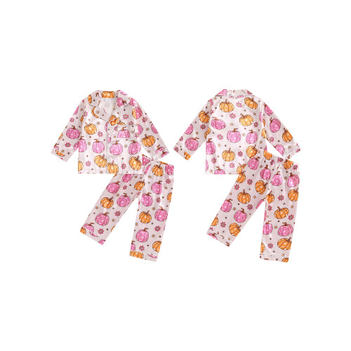 (18-24 Months, Pink) Σετ πιτζάμας σατέν 2 τεμάχια 1
