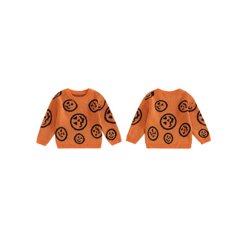 (6-12 Months, Orange) Πουλόβερ μωρών με για νήπια 1