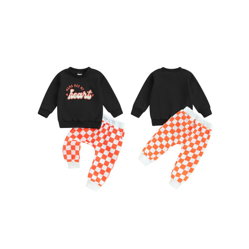 (6-12 Months, Black) Φθινοπωρινή Στολή Μικρού Ελαστική Μέση 1