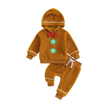 (4-5 Years, Khaki) Ensemble bébé pain automne nouveau-né.